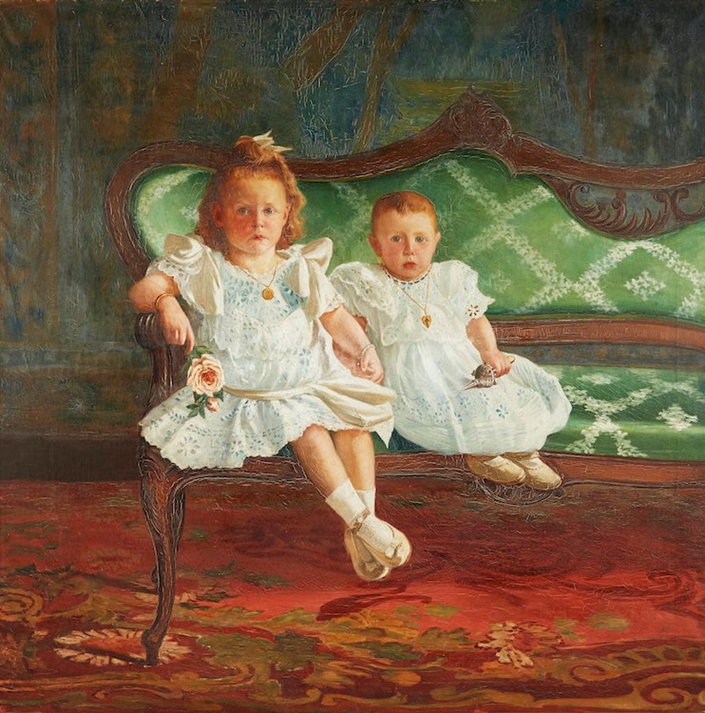 Jean-Philippe Dallaire (1916-1965) - Portrait d’enfants
