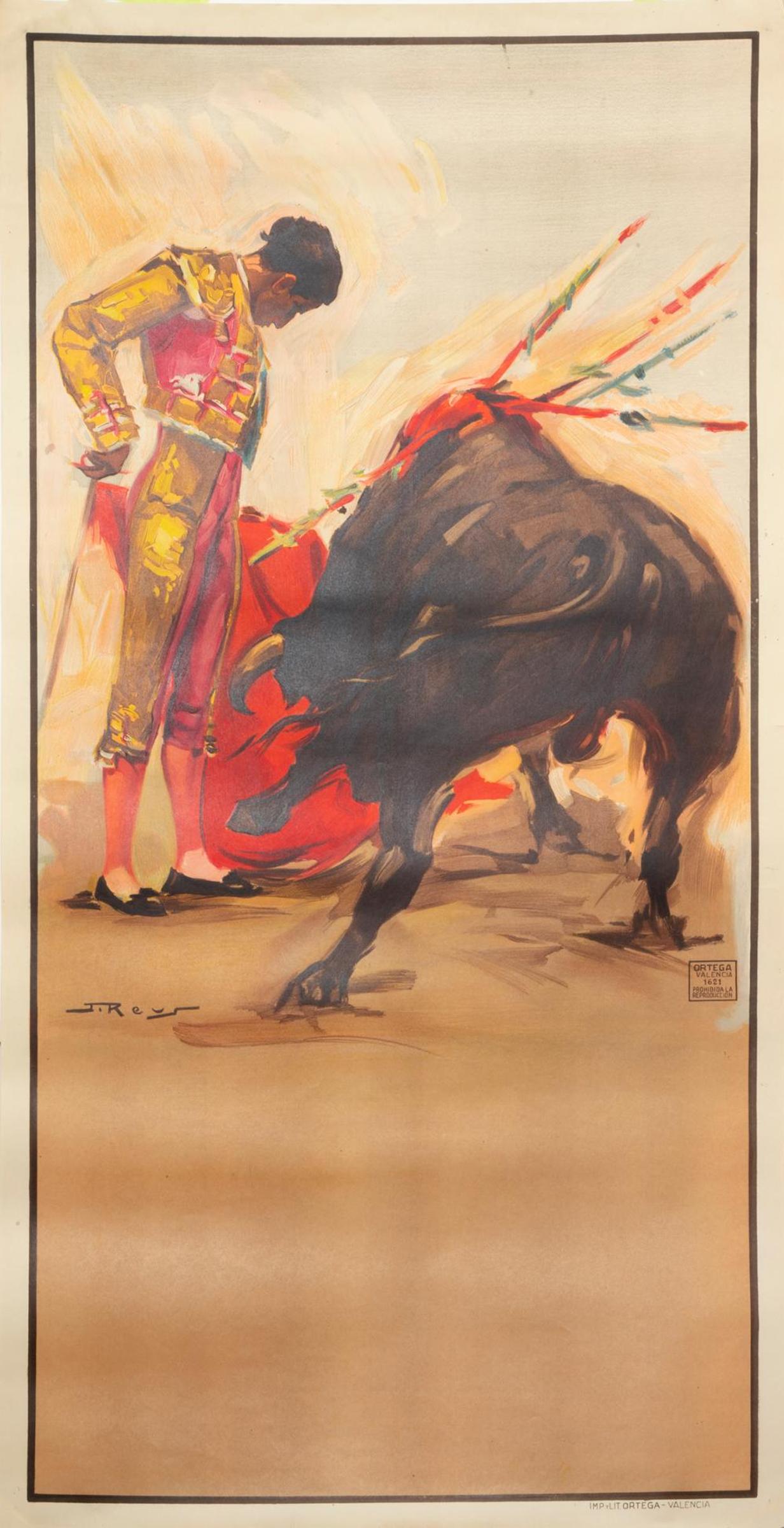 Juan Reus Parra (1912-2003) - Ortega Valencia Bullfight