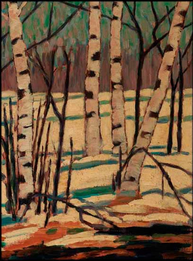 Mabel Irene Lockerby (1887-1976) - Winter Landscape