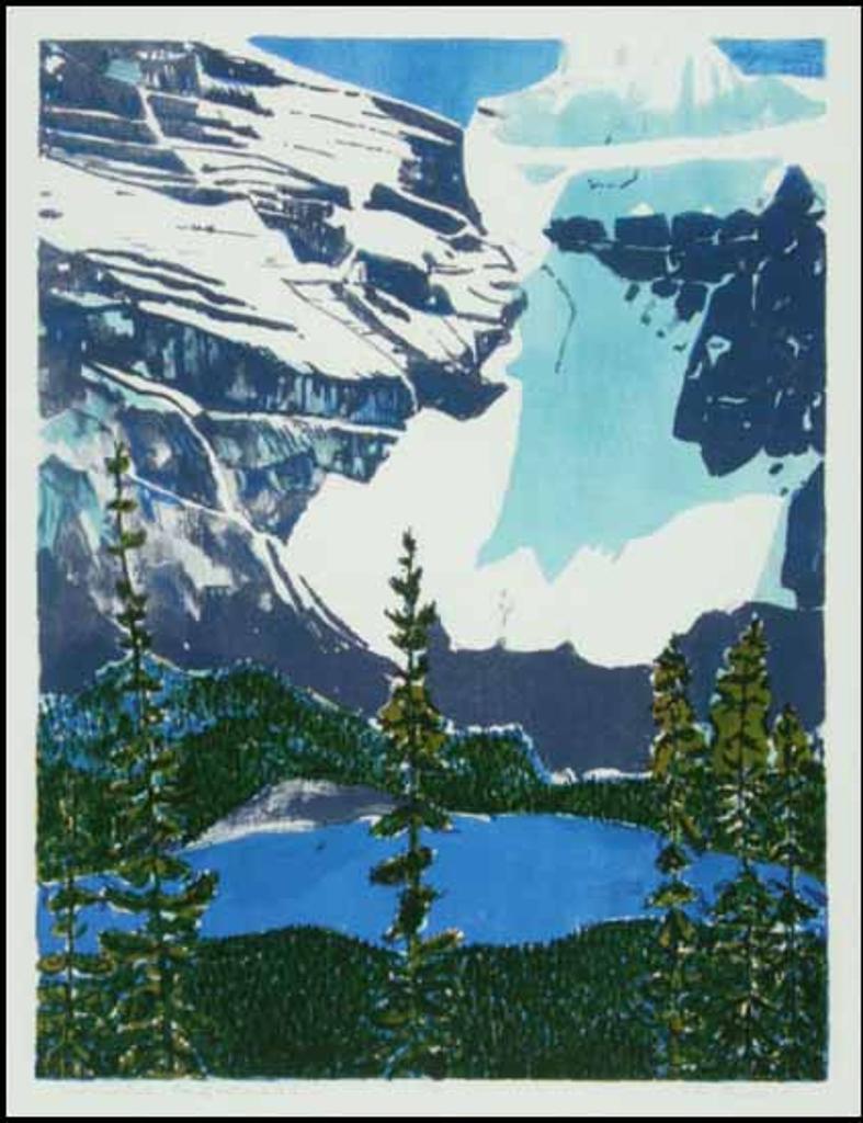 John Harold Thomas Snow (1911-2004) - Moraine Lake- Banff National Park (00142/TN059)