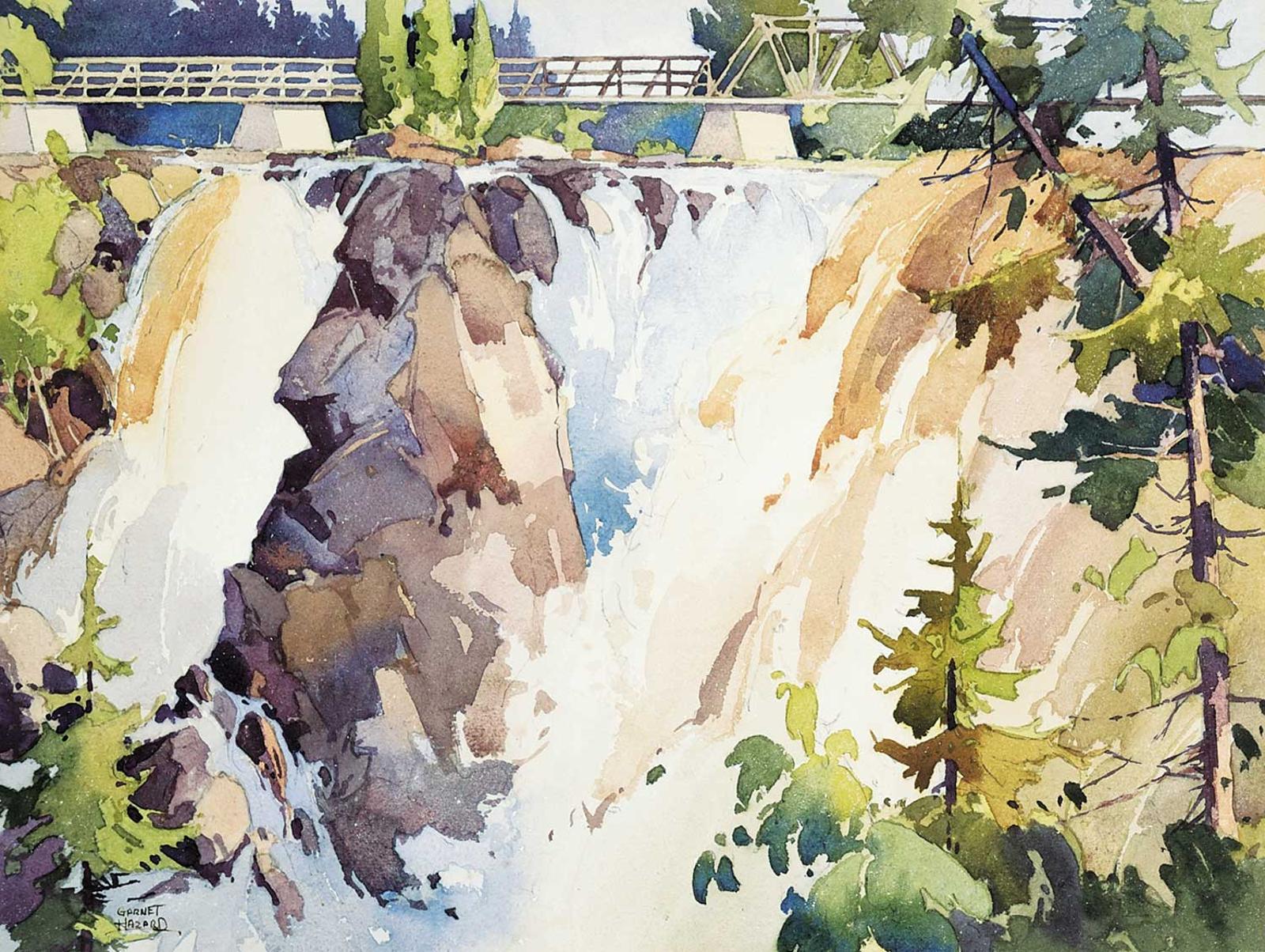 William Garnet Hazard (1903-1987) - Kekaheka Falls, near Port Arthur