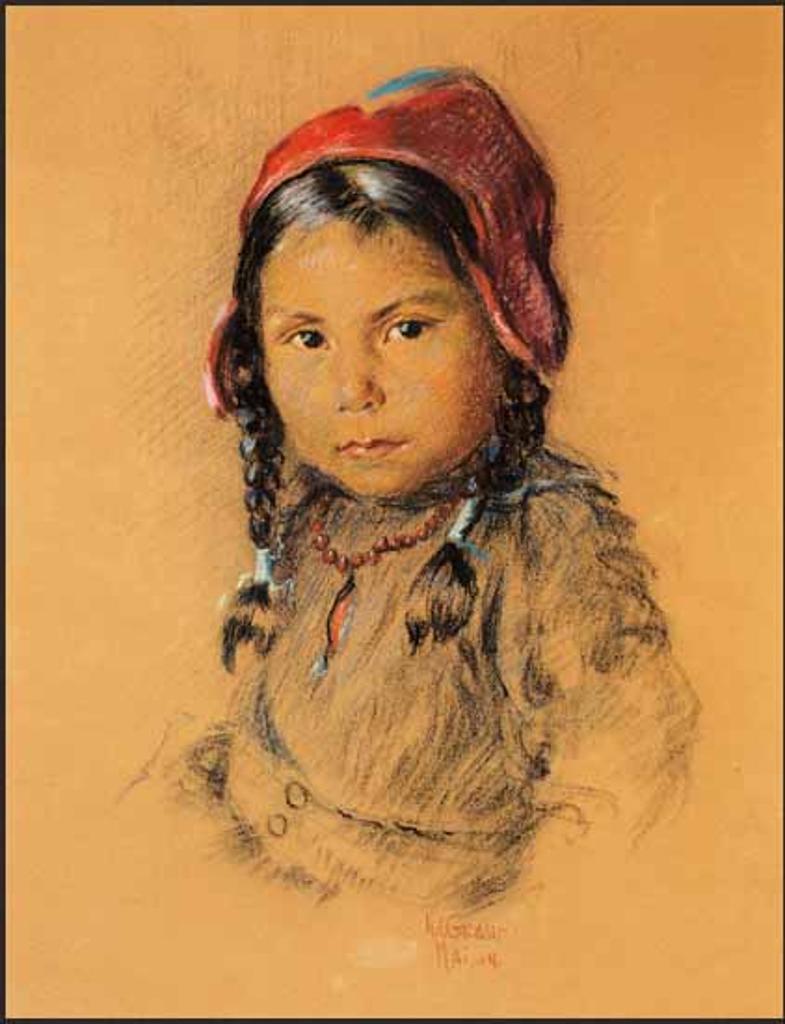 Nicholas (Nickola) de Grandmaison (1892-1978) - Indian Child