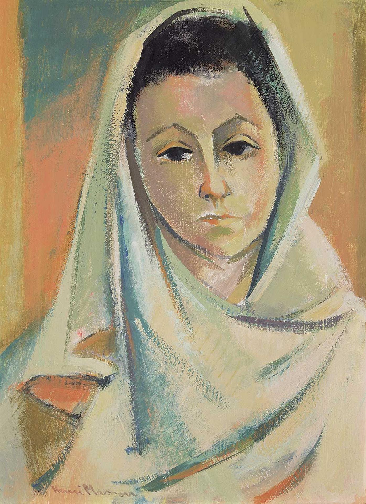 Henri Leopold Masson (1907-1996) - Untitled - Portrait of a Woman