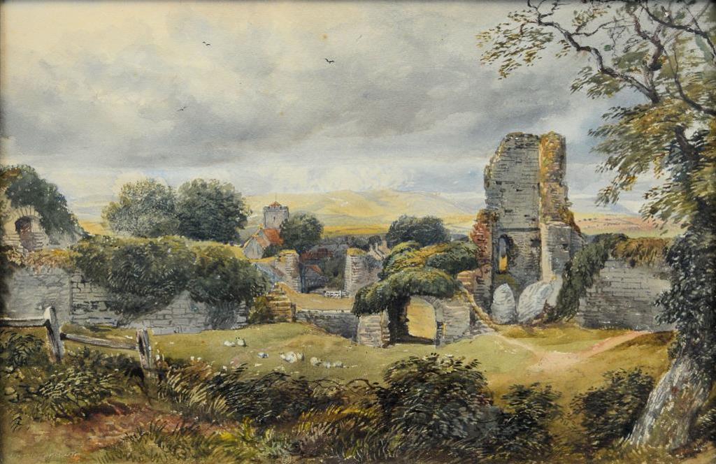 David Ii Cox (1809-1885) - Landscape with Ruins