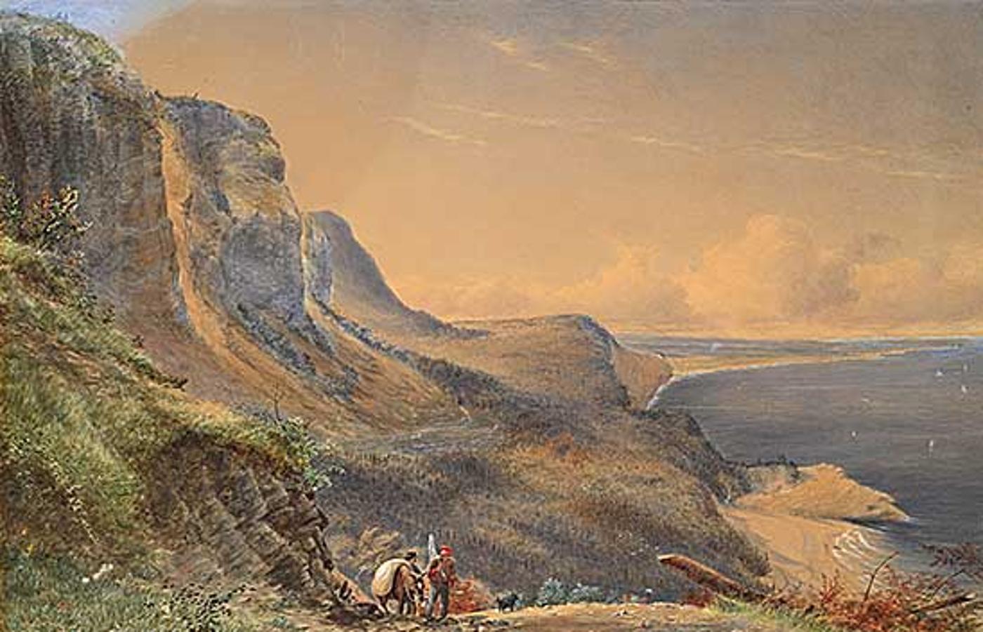 Charles Jones (C. J.) Way (1834-1919) - Untitled - Into the Valley