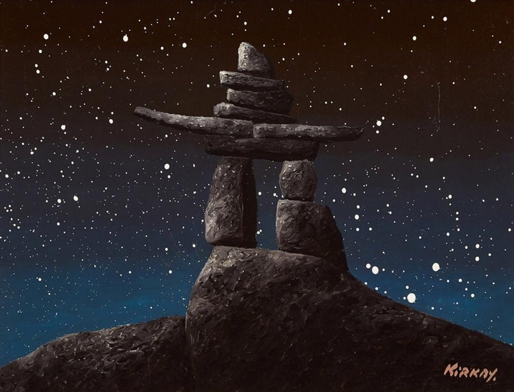 Ken Kirkby (1940-2023) - Inukshuk