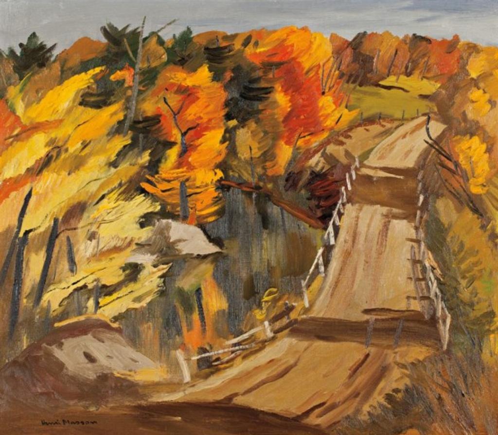 Henri Leopold Masson (1907-1996) - Road to Cantley, Quebec