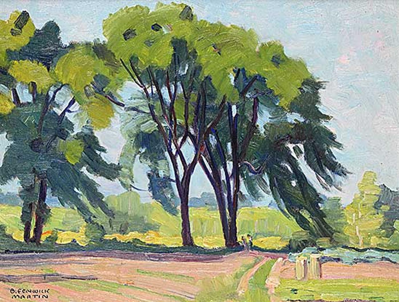 Bernice Fenwick Martin (1902-1999) - Untitled - Seeking Shade