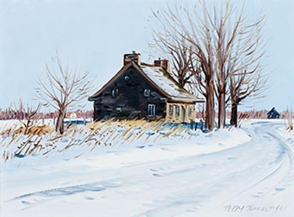 Terry Tomalty (1935) - Country Home in Winter