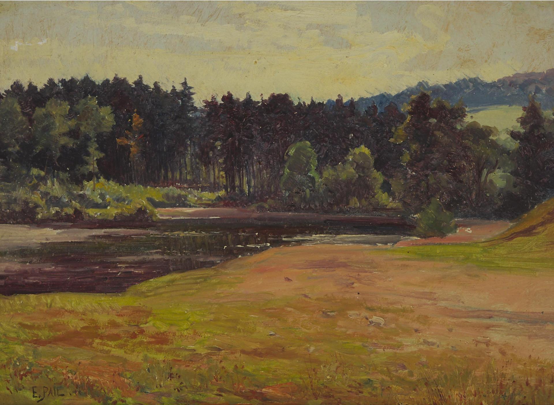 Edouard Pail (1851-1916) - Placid River