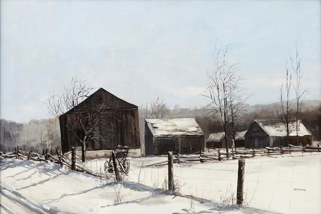 Arto Yuzbasiyan (1948) - Old Barn at Barrie