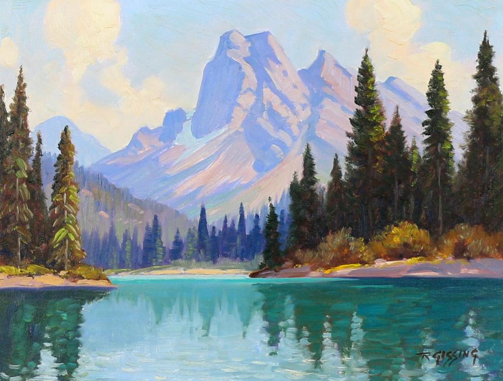 Roland Gissing (1895-1967) - Emerald Lake; 1962