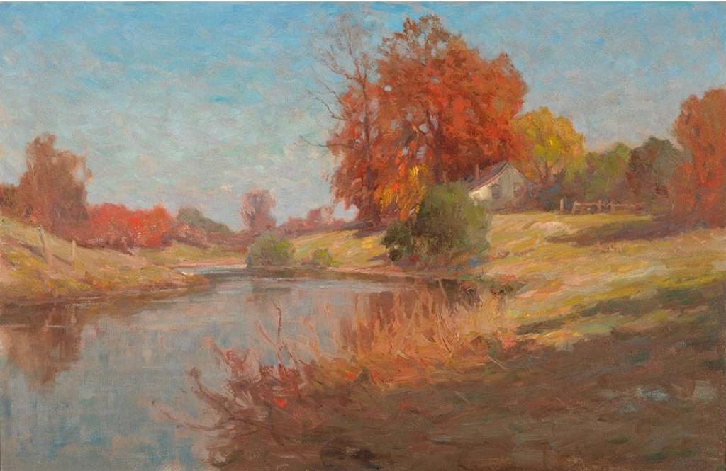 Alexander M. Fleming (1878-1929) - Autumn Landscape