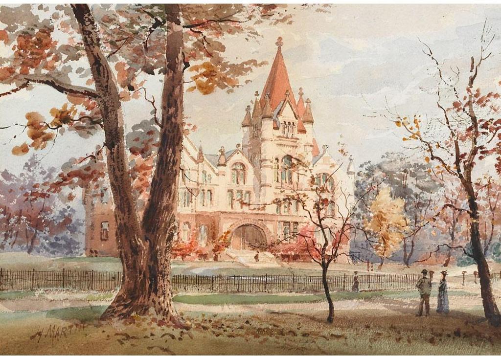 Henry Byam Martin (1837-1902) - Victoria College, University Of Toronto