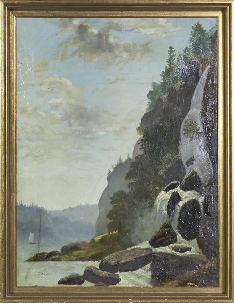 Lucius Richard O'Brien (1832-1899) - Untitled - Waterfall