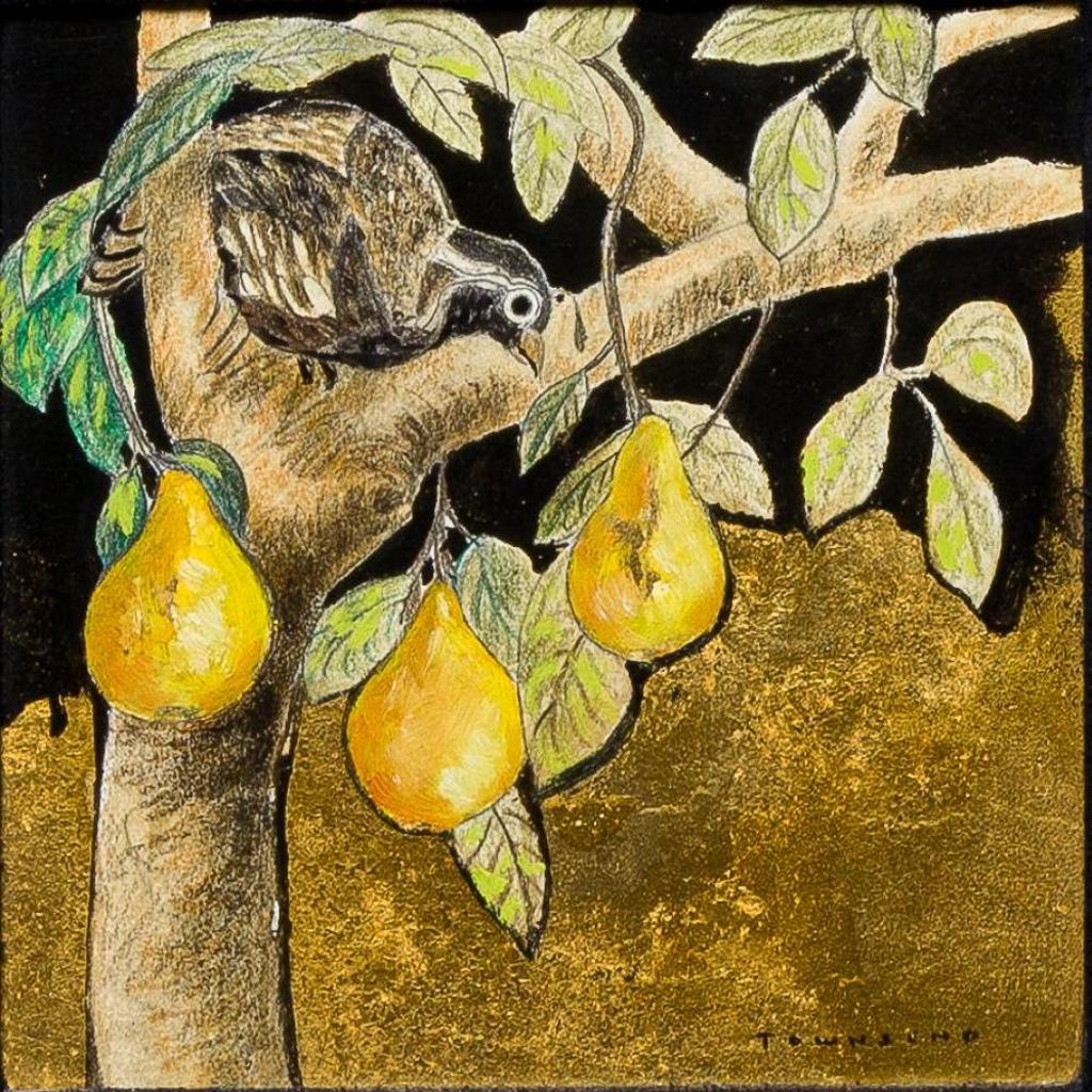 William (H.W.) Townsend (1909-1973) - Patridge in a Pear Tree