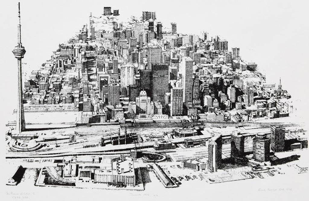 Enid Robbie (1931-2001) - Toronto, 1975 (In Praise of Cities 6, 3/5)