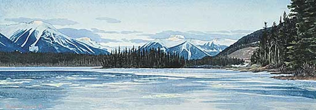 Ralph Temple - Ice on Vermilion Lakes