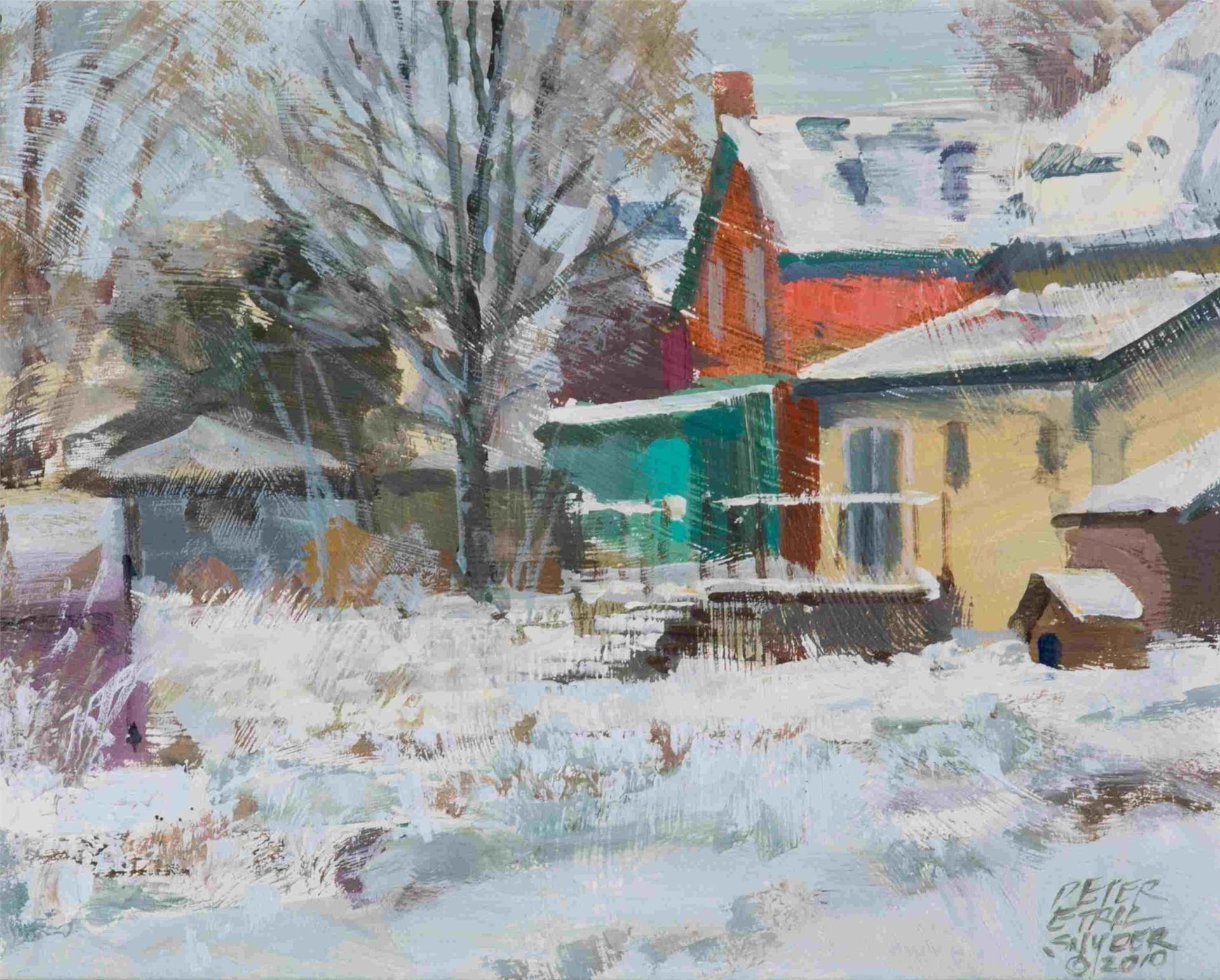 Peter Etril Snyder (1944-2017) - Back Porch,  Allen's House Waterloo (2010)