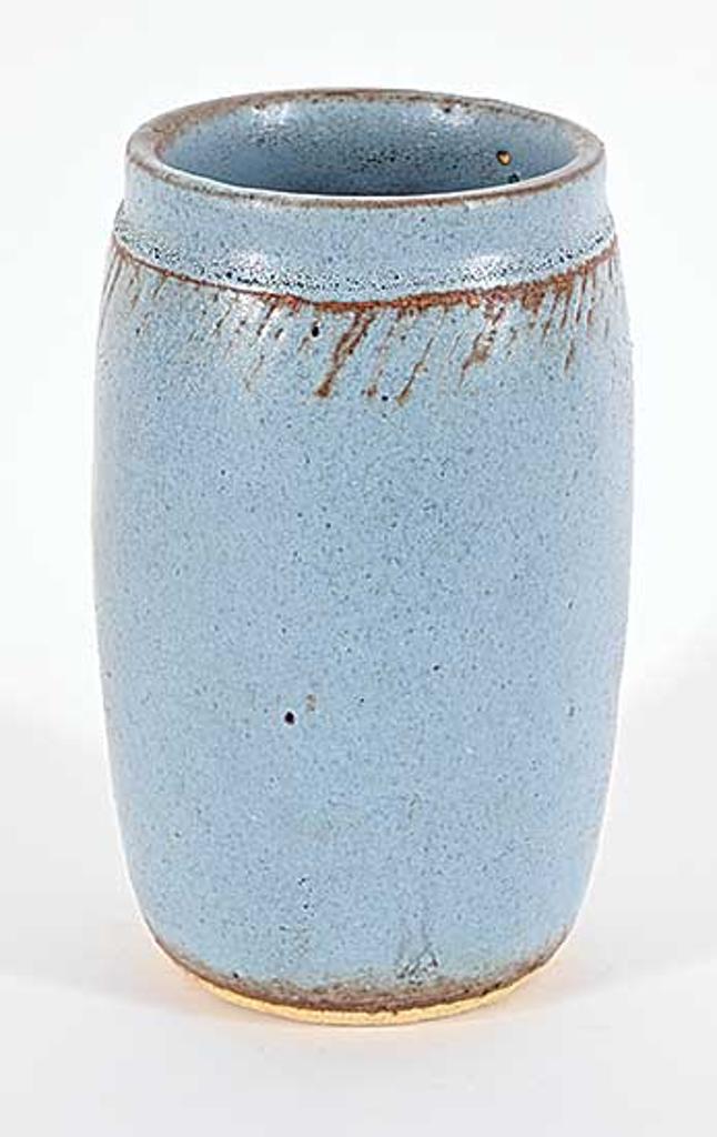 Walter Gibson Dexter (1931-2015) - Untitled - Periwinkle Cylinder Vase