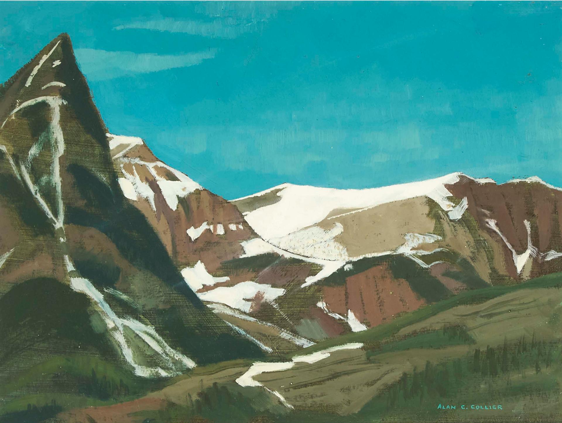 Alan Caswell Collier (1911-1990) - Above Cameron Lake, Waterton National Park, Alberta