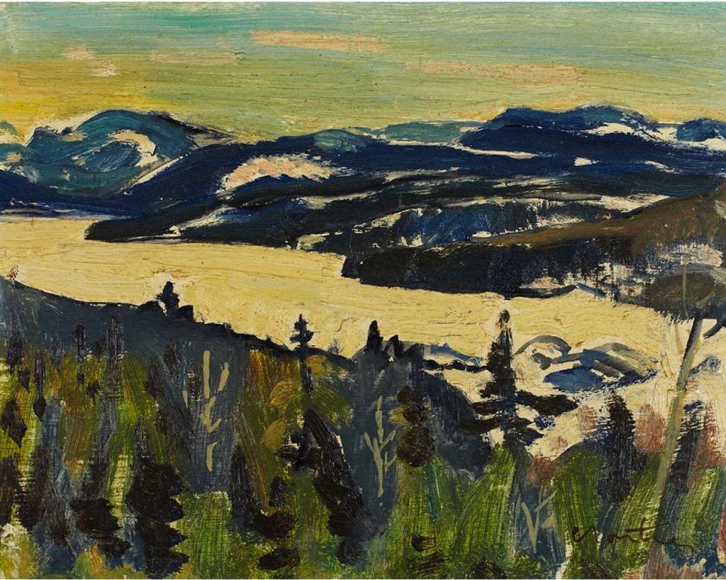 Albert Edward Cloutier (1902-1965) - Lac Oes Roches, Laurentide National Park