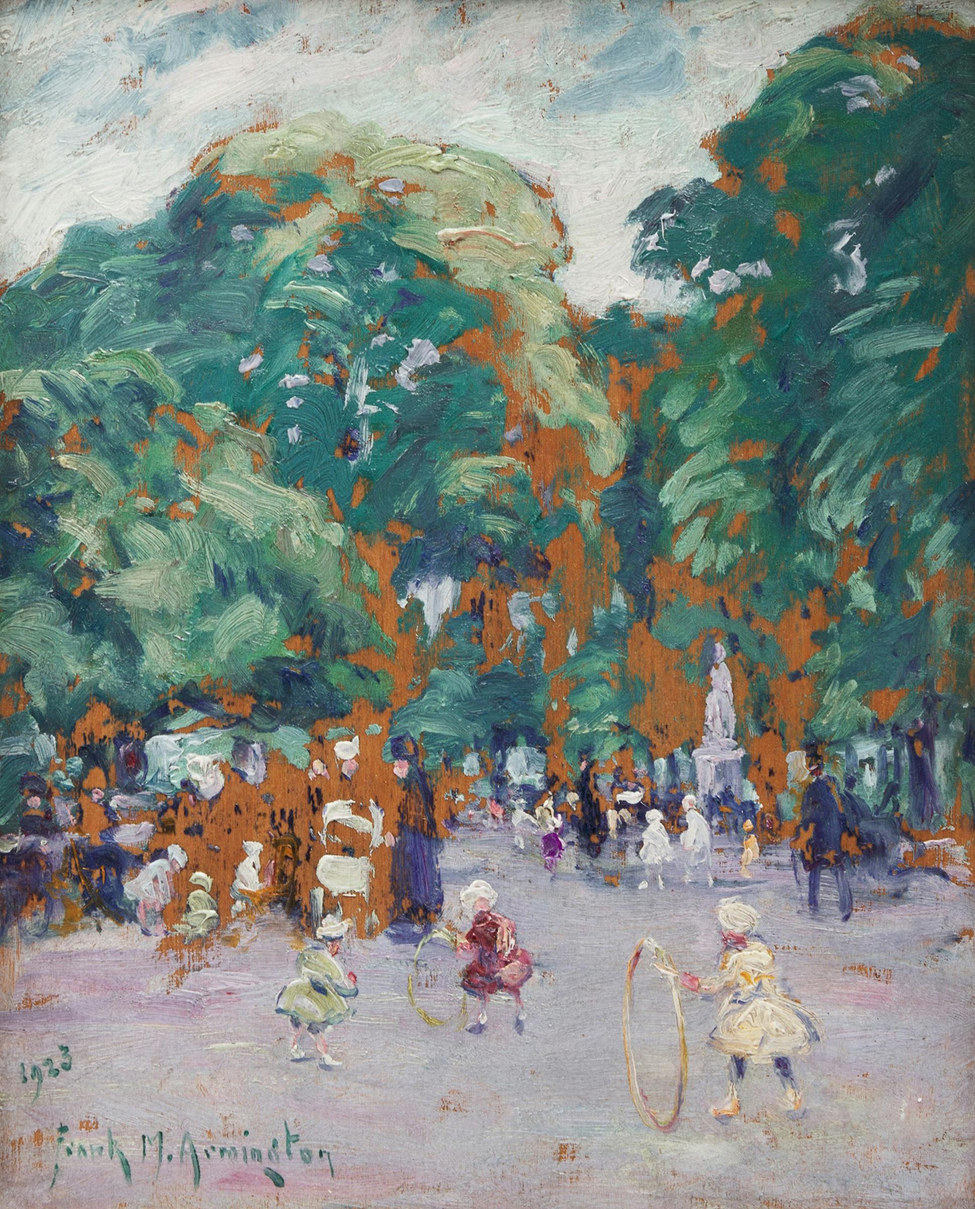 Franklin Milton Armington (1876-1941) - Jardin du Luxembourg, Paris