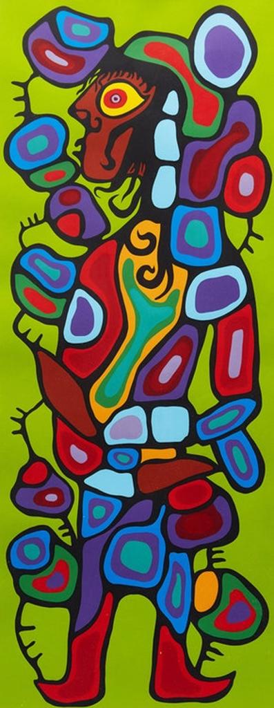 Norval H. Morrisseau (1931-2007) - The Image of David on the Astral Plane
