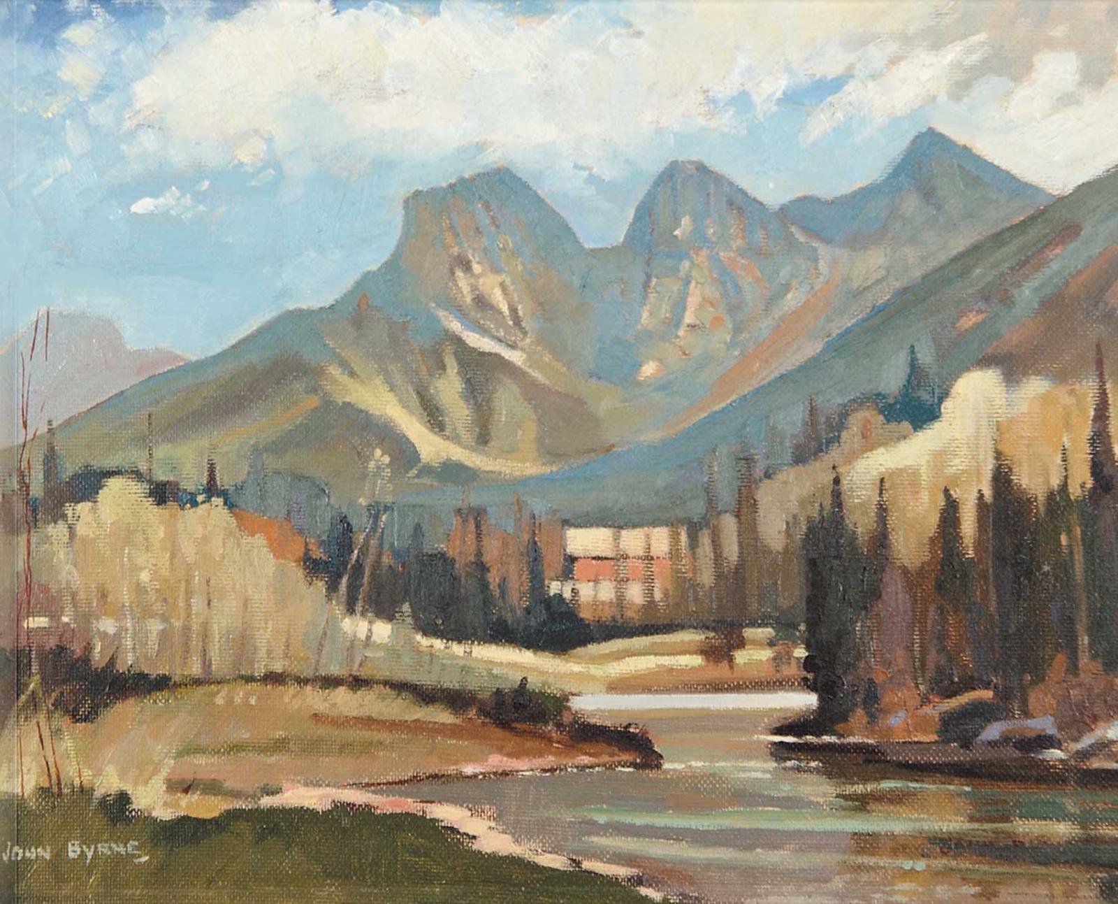 John L. Byrne (1906-1976) - 3 Sisters, Canmore