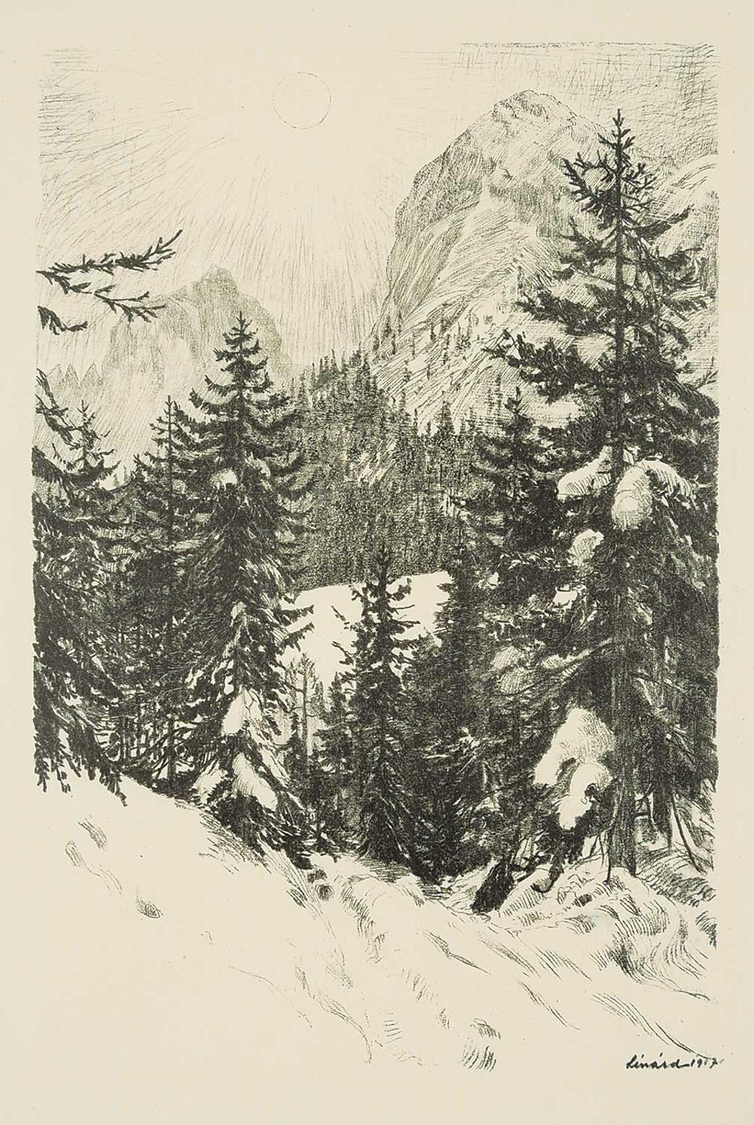 Robert Lenard (1879-1936) - Untitled - The Mountains