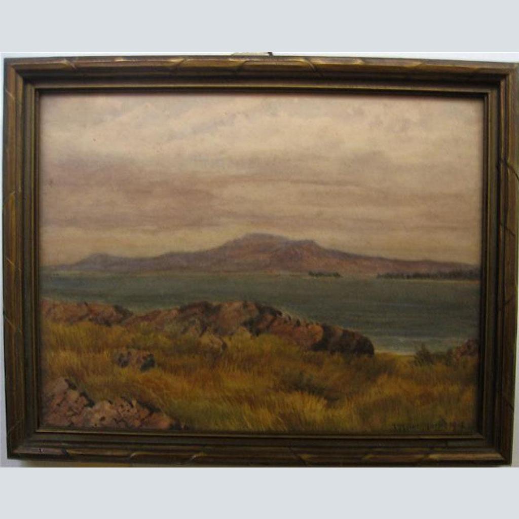 Thomas Mower Martin (1838-1934) - View From San Juan Island To Oak Bay, Victoria, B.C.