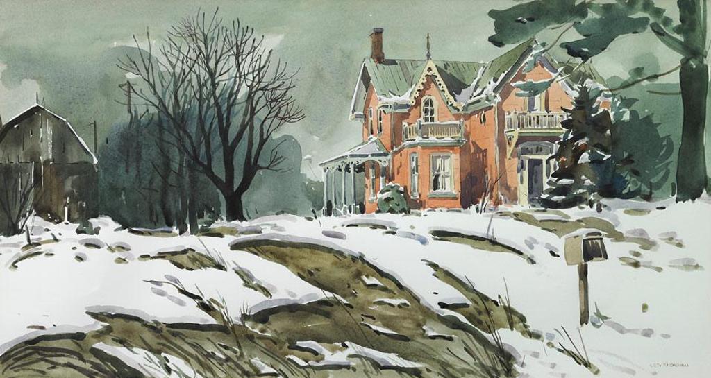 Arto Yuzbasiyan (1948) - Homestead In Winter