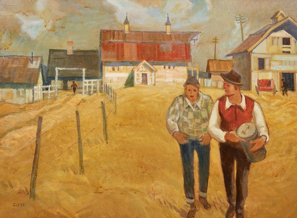 Henry George Glyde (1906-1998) - Entrance to the Farm, Alberta