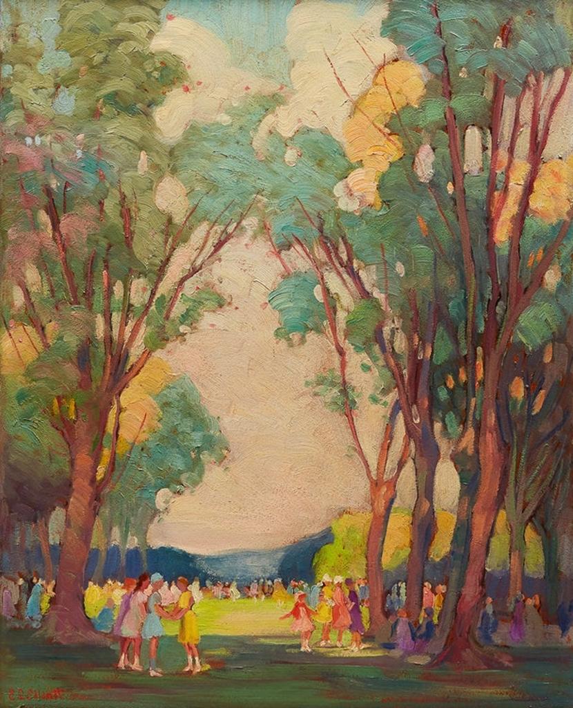 Emily Louise (Orr) Elliott (1867-1952) - Toronto Island, Summer