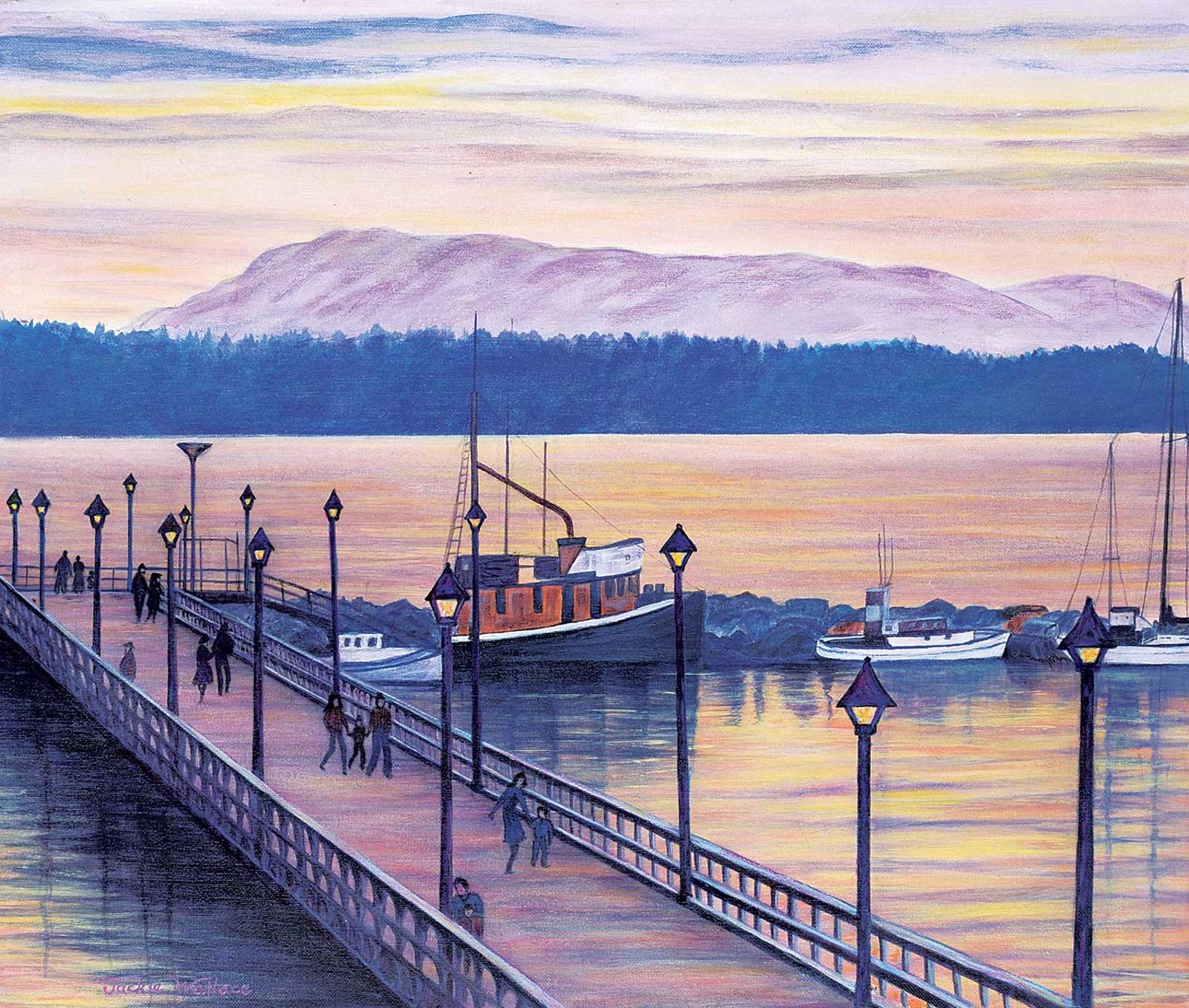 Jackie [O'Rourke] Wallace - Sunset at the Pier