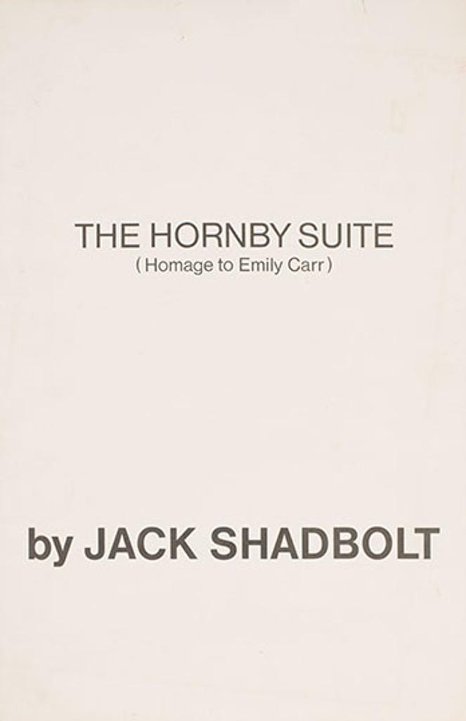 Jack Leaonard Shadbolt (1909-1998) - Fifteen Works