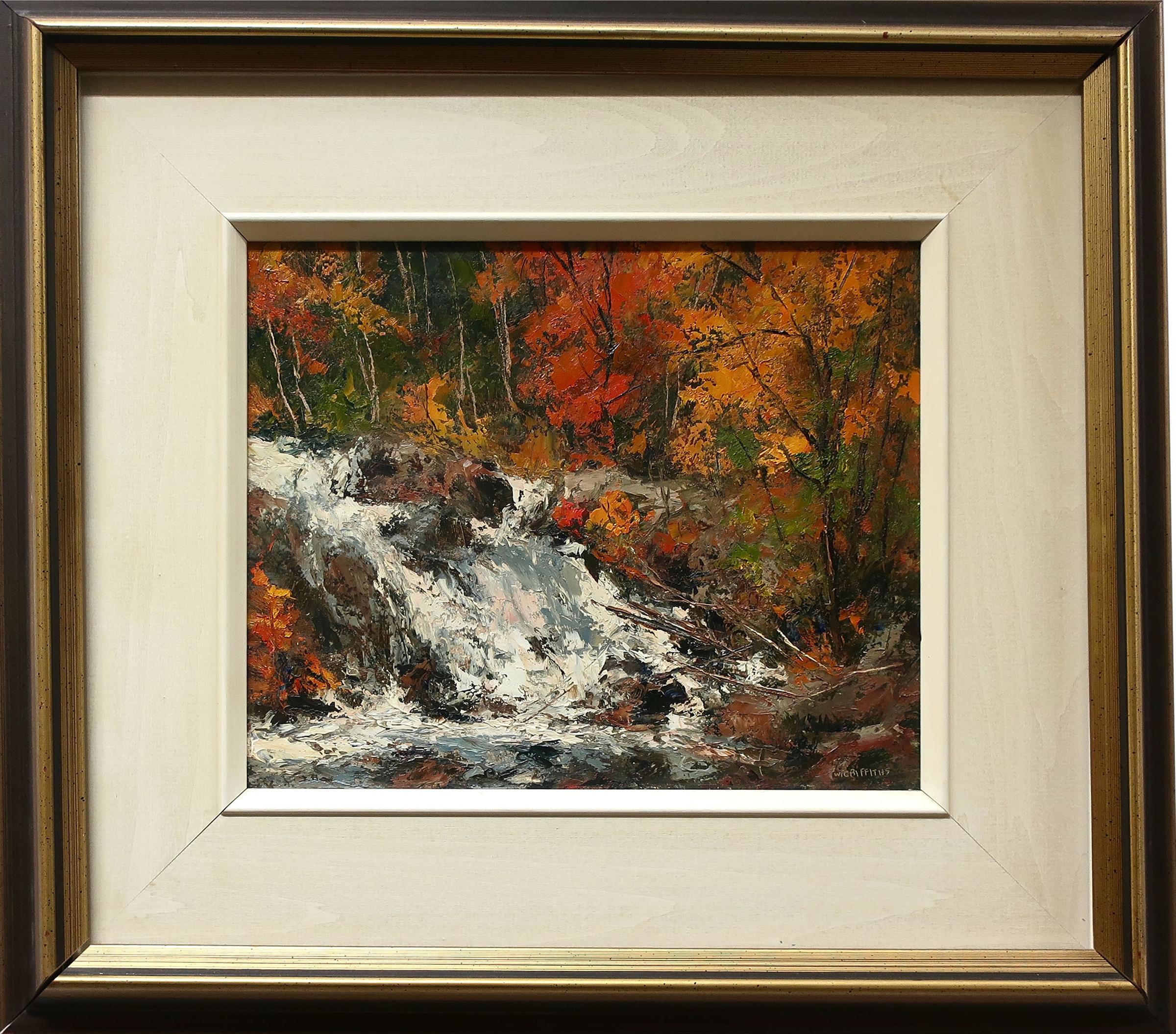 Wilf Franks Griffiths (1917-2000) - Waterfall, Haliburton