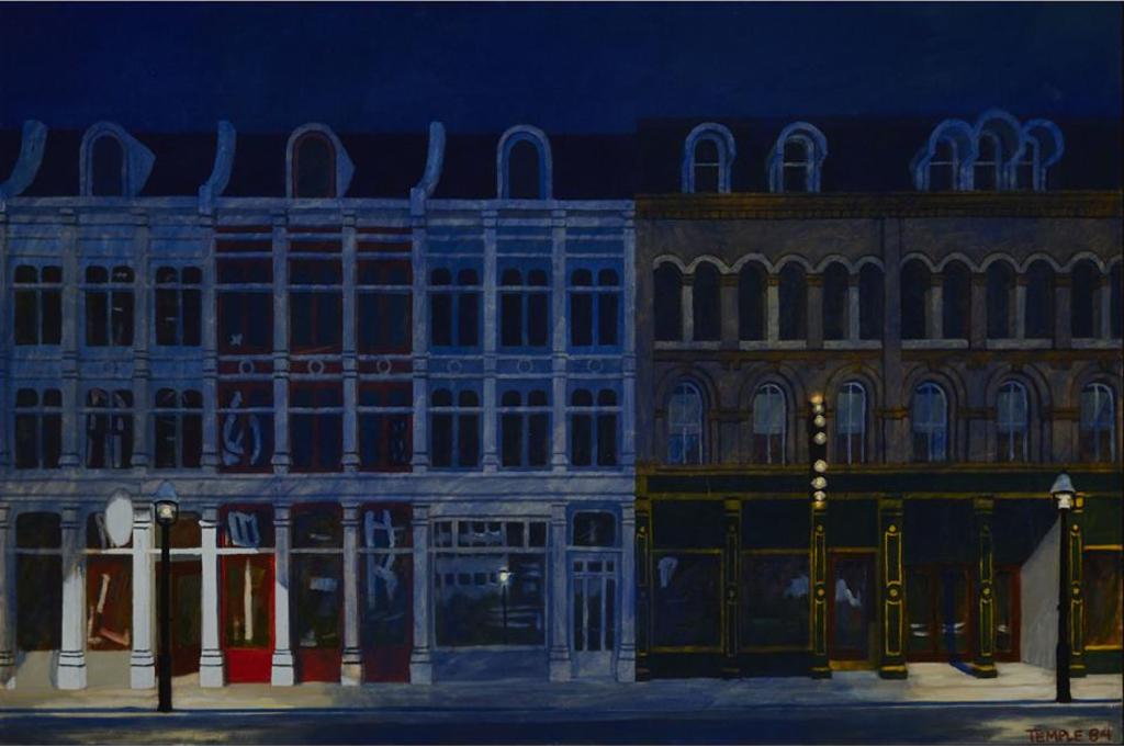 Chris Temple (1957) - Nocturne #10 (Front Street)