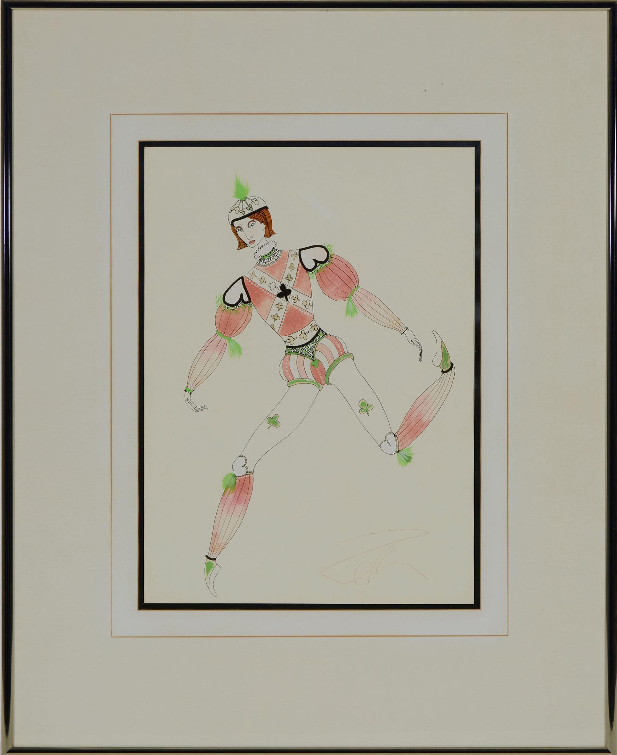 Toller Cranston (1949-2015) - Untitled (The Dancer)