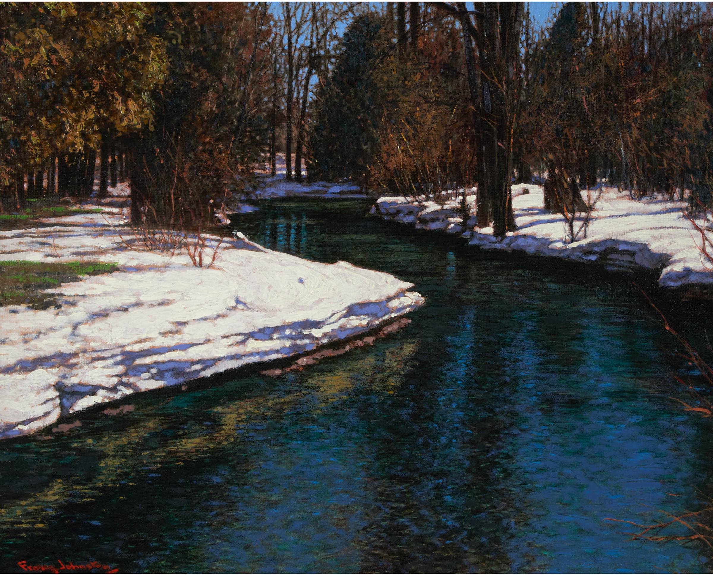 Frank (Franz) Hans Johnston (1888-1949) - Spring Is On The March