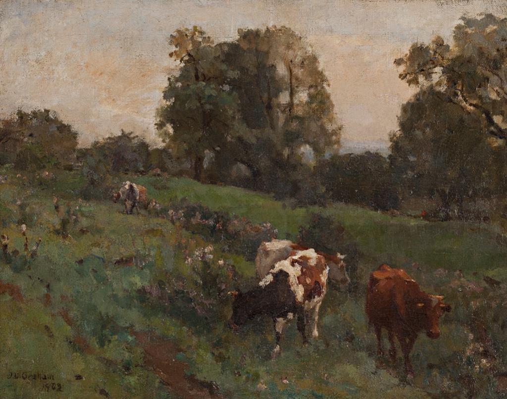 James Lillie Graham (1873-1970) - Hillside Pasture