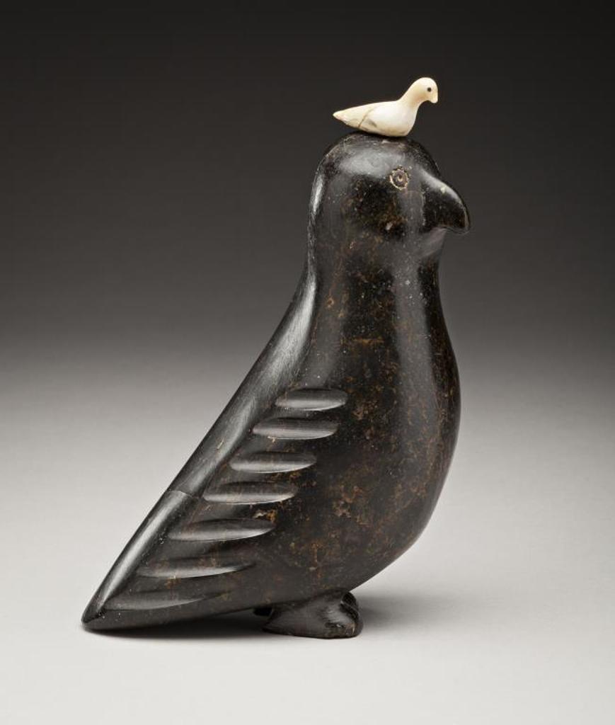 Isa Oomayoualook (1915-1976) - Owl with Bird Spirit