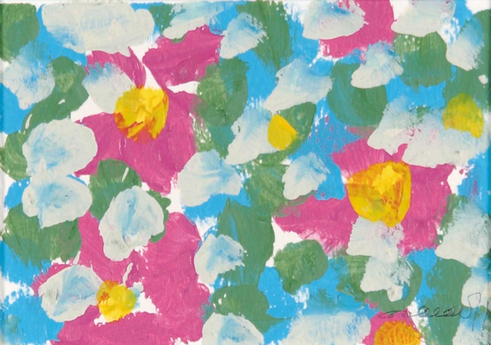 Jack Henry Pollock (1930-1992) - Flowers-F1