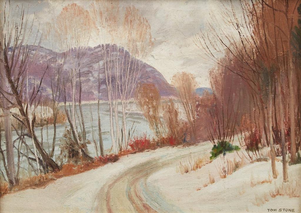 Thomas Albert Stone (1897-1978) - Winter Road