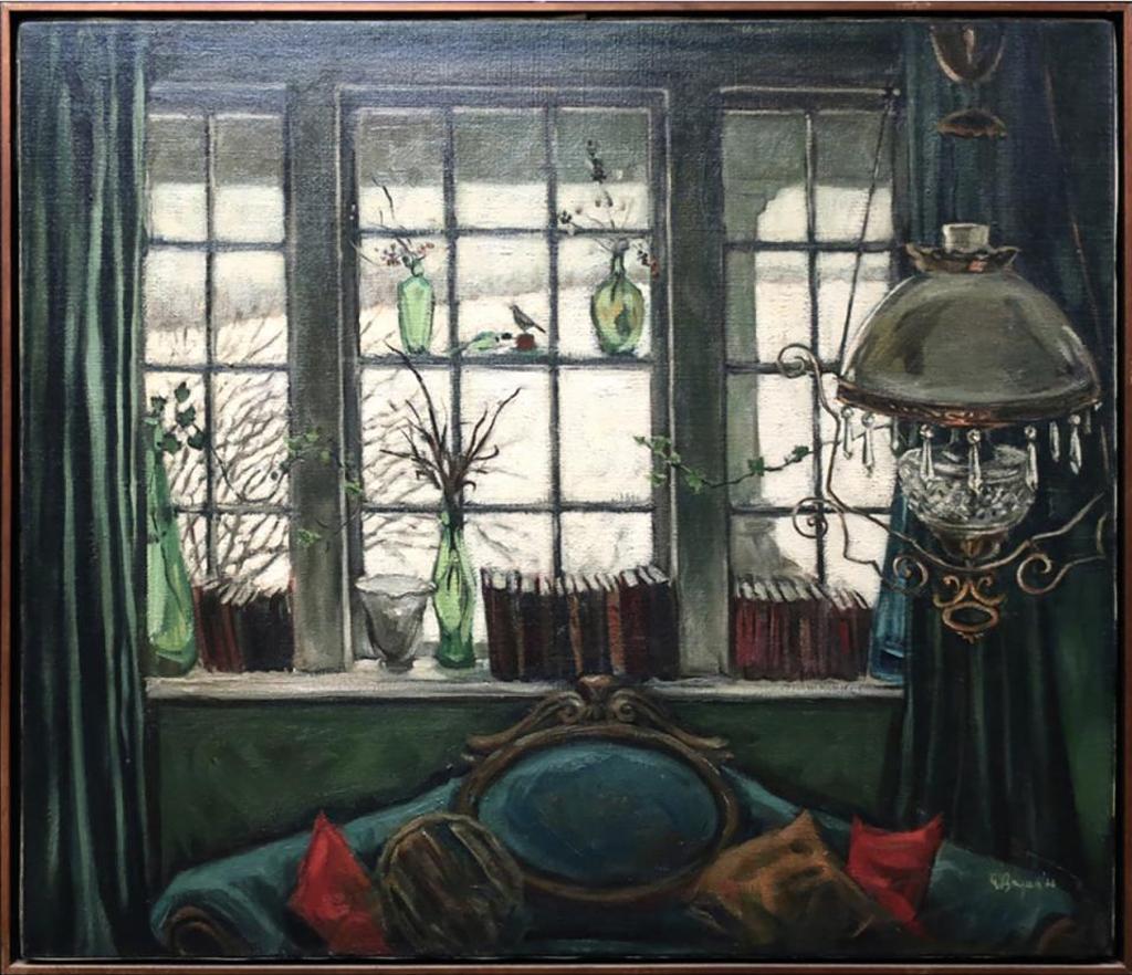 Bill Bryan - Untitled (Interior With Hanging Lamp)