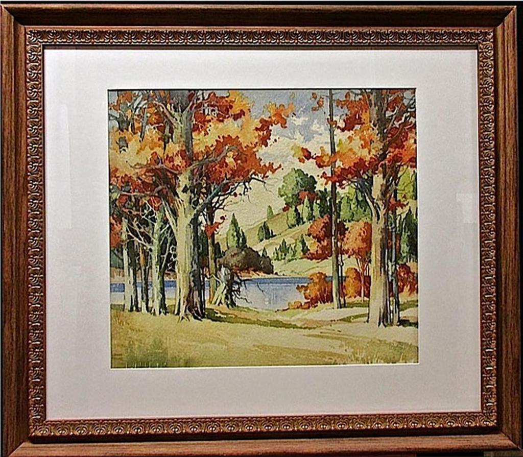 Garnet Hazard (1903-1987) - Untitled (Summer Landscape)