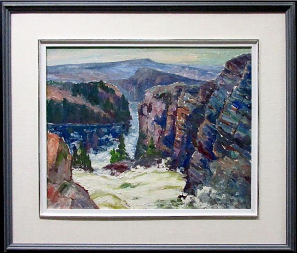 Ernest Alfred Dalton (1887-1963) - Untitled (Coastal Cliffs)