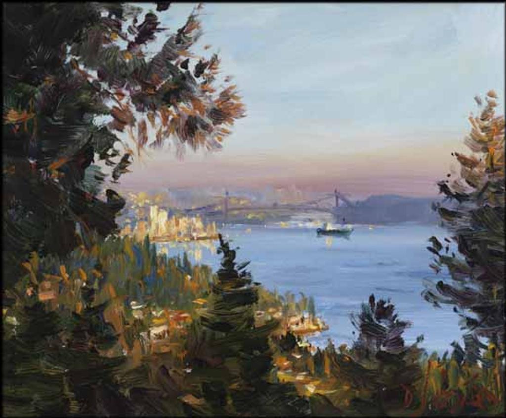 Daniel J. Izzard (1923-2007) - Evening Glow, West Vancouver
