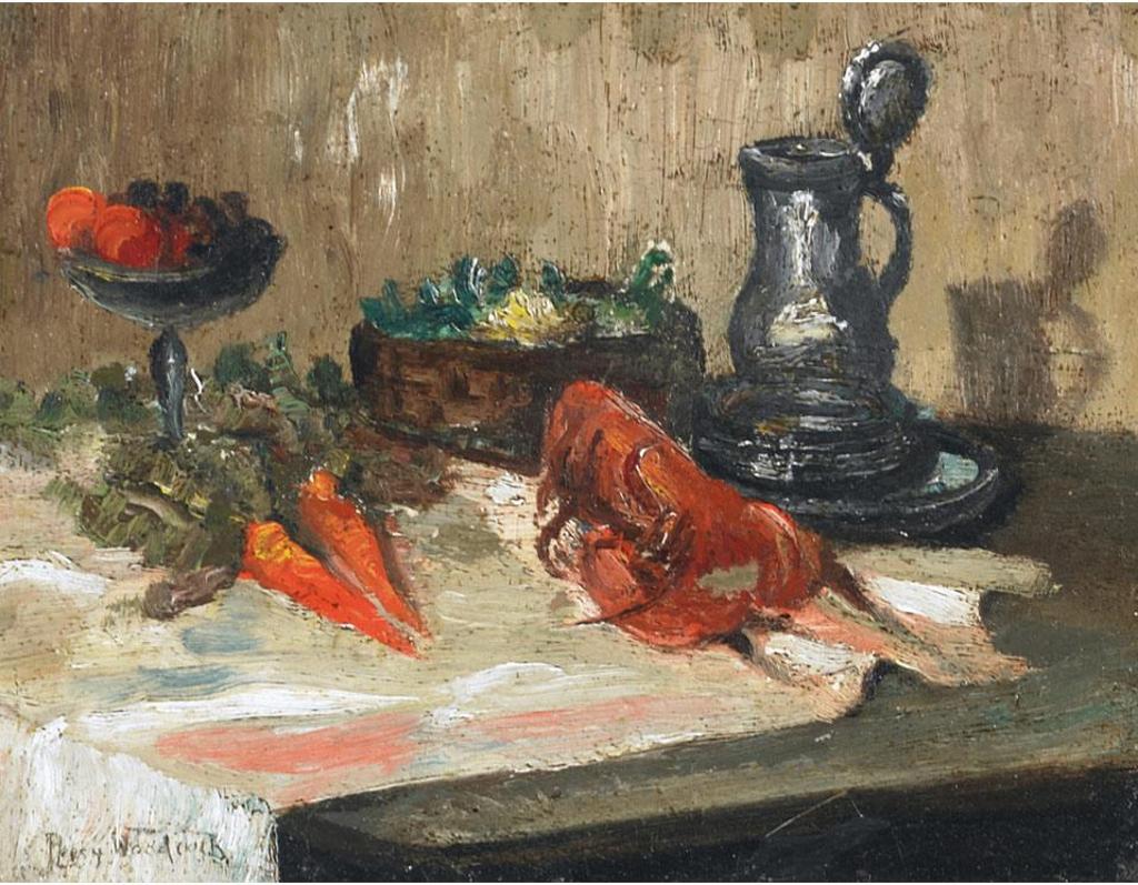 Percy Franklin Woodcock (1855-1936) - Still Life With Tankard