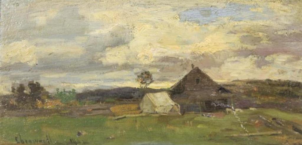 Peleg Franklin Frank Brownell (1857-1946) - Country Farm Scene